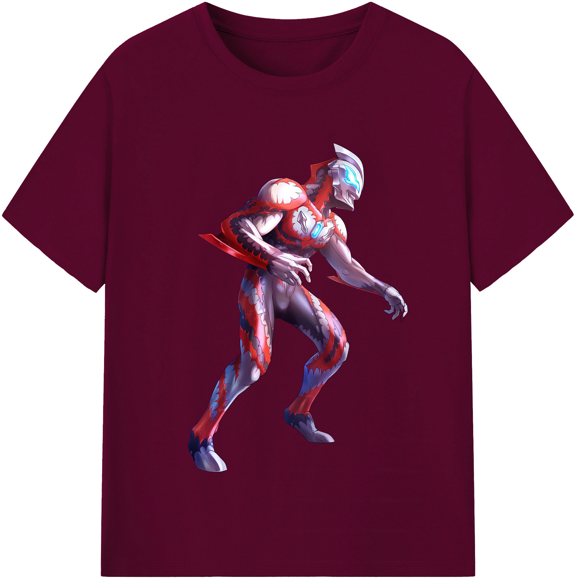 （画像用） ウルトラマン Ultraman レディースカジュアルプリントTシャツ（綿100％）